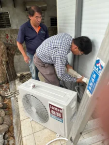 Read more about the article 本日安裝聲寶分離式一對一變頻冷氣。