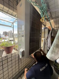 Read more about the article 長照中心安裝落地式變頻冷氣